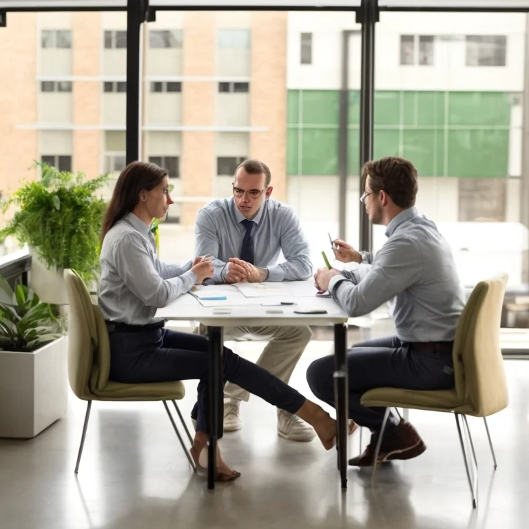 Business leader journaling reflections