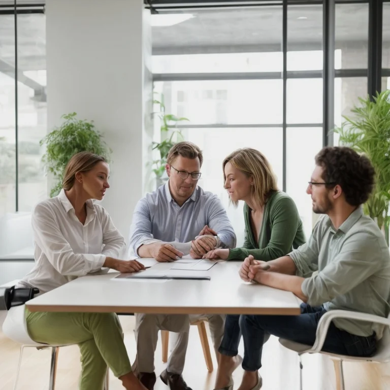 Executive retreat in nature setting