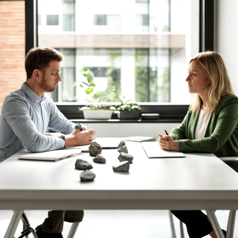 Executive meditation session